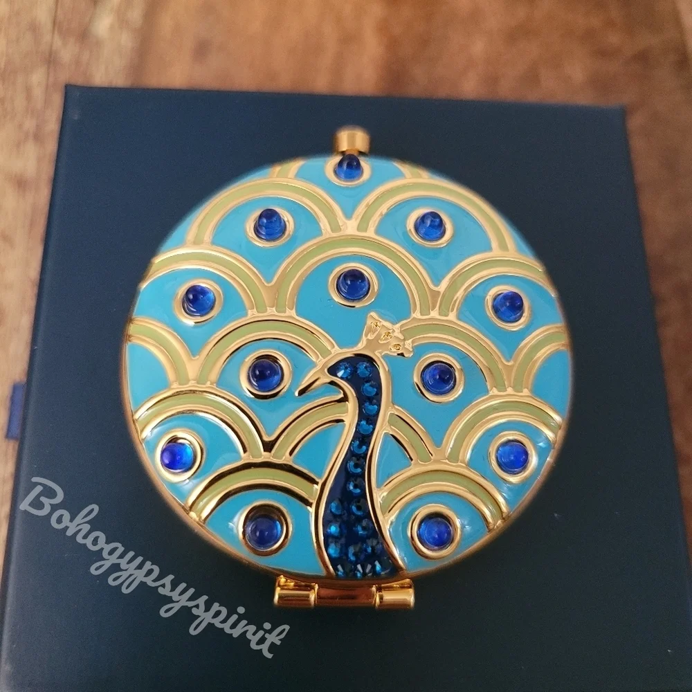 Estee Lauder Posh Peacock Perfecting Setting Powder Compact